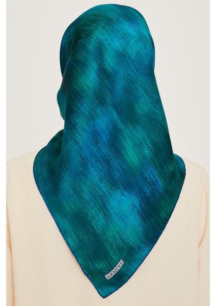 Soyut Desenli Sura Saf İpek Eşarp 9221D 10 fırsatları