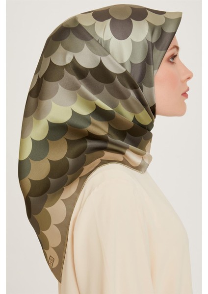 Geometrik Desenli Sura Saf İpek Eşarp 9212D 38 fiyatları