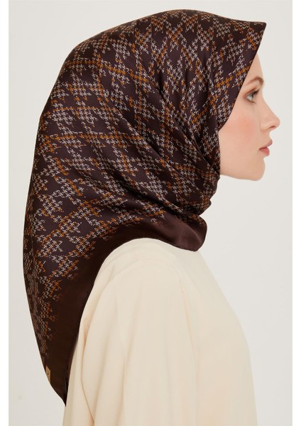 Klasik Desenli Sura Saf İpek Eşarp 9239D 85 fiyatları