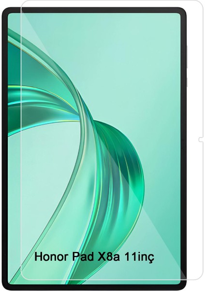 Honor Pad X8A 11'' Uyumlu Kırılmaz Nano Cam Ekran Koruyucu