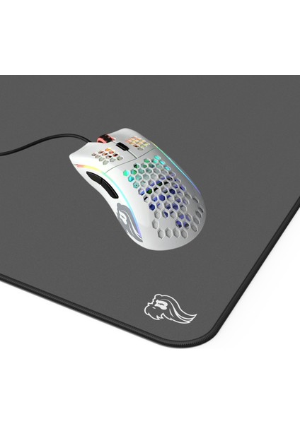 Model D Parlak Kablolu Mouse & Glorious Element Ice Mousepad 431mm x 381mm x 4mm Bundle Set