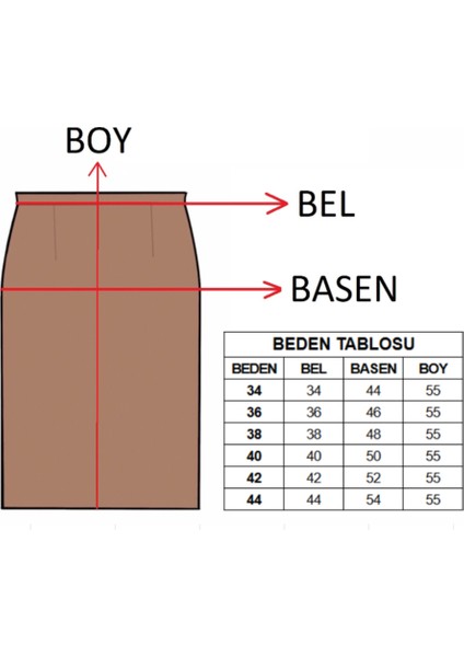 Renkli Şanel Düz Dar Etek fırsatları
