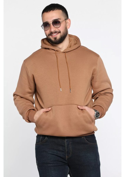 Erkek Kanguru Cepli Şardonlu Swaetshirt fiyatları