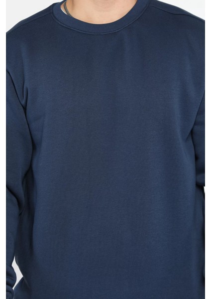 Erkek Bisiklet Yaka Şardonlu Sweatshirt fiyatları