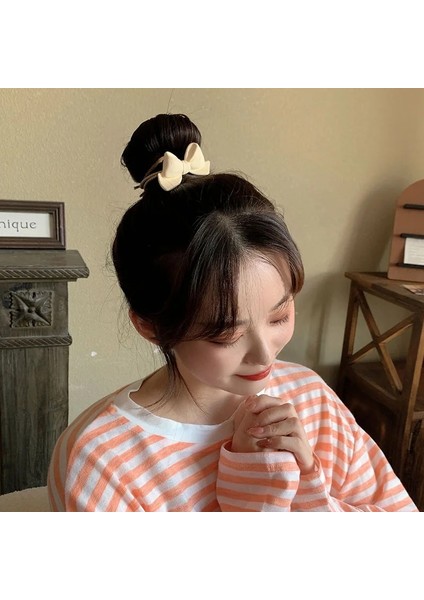 Yeni Kahverengi Serisi Karikatür Hairband Elastik Lastik Bant Saç Bantları Kızlar Sevimli Sabit Saç Halat Saç Aksesuarları Şapkalar (Yurt Dışından) fırsatları