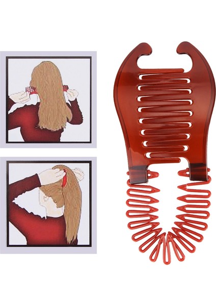 Elastik Saç Braider Muz Klip Kadın Kızlar Için Saç Pençe Klipsi Balık Şekli Muz Tokalarım Firkete Metal Saç Saç Aksesuarları (Yurt Dışından) modelleri