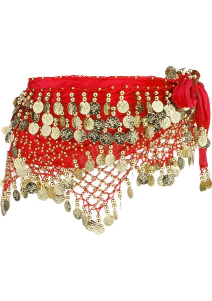 Dansı Kalça Eşarp Kostümü 320 Dansı Kırmızı (Yurt Dışından) fırsatları