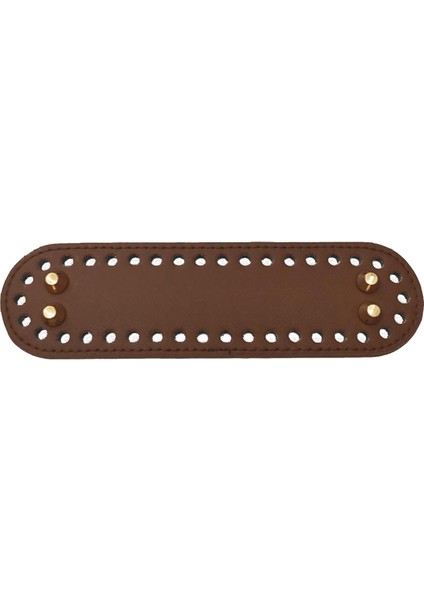 18X5CM Örme Tığ Örme Çantalar Için Alt Tırnak Yastığı Taban Aksesuarları Kahverengi 18*5cm (Yurt Dışından) modelleri