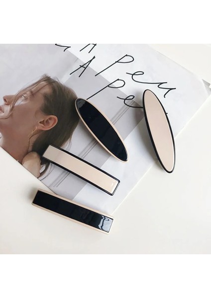 Zarif Vintage Saç Tokası Gotik Katı Saç Tokası Firkete Hairgrips Saç Pençeleri Kore Saç Aksesuarları Kadınlar Kızlar Için (Yurt Dışından)