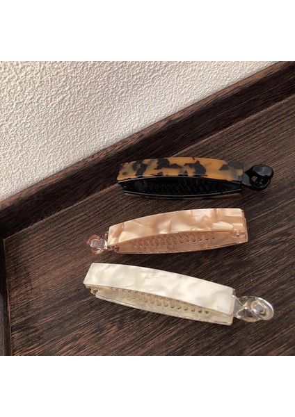 Mizaç Dıy Aksesuarları Asetik Asit Kore Saç Aksesuarları Muz Klipler At Kuyruğu Tutucu Tokalar Saç Tokası (Yurt Dışından) fiyatları