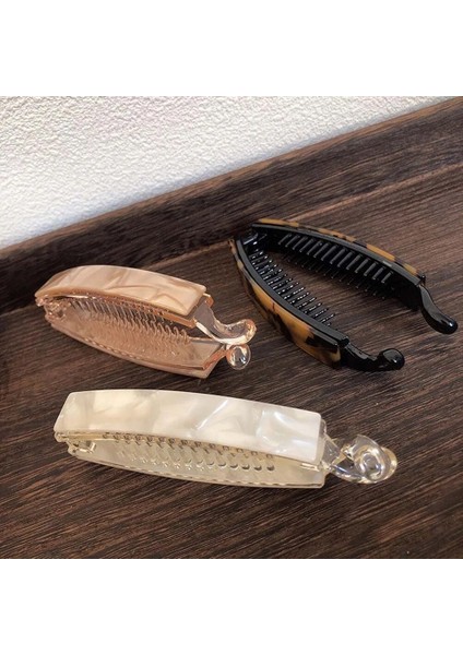 Mizaç Dıy Aksesuarları Asetik Asit Kore Saç Aksesuarları Muz Klipler At Kuyruğu Tutucu Tokalar Saç Tokası (Yurt Dışından) indirimleri