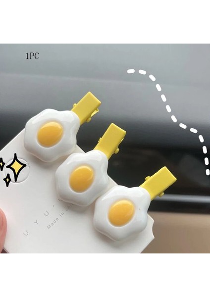 Adet Güzel Şık Kore Yumurta Tatlı Sarı Firkete Saç Tokası Saç Kavrama Tokalarım Firkete Saç Aksesuarları Kadınlar Için (Yurt Dışından) modelleri