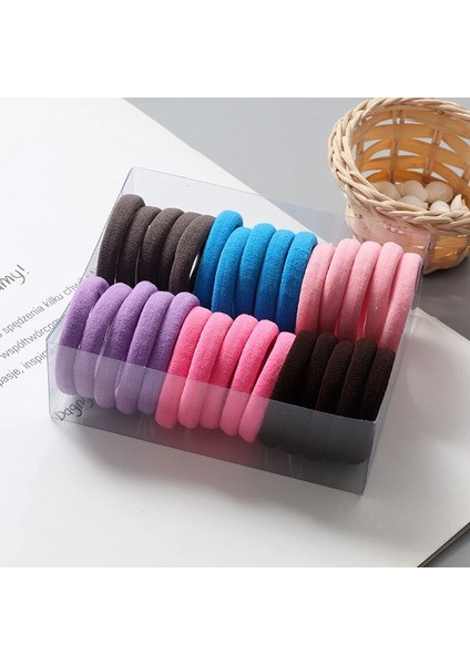 30 Adet/takım Kızlar Renkli Naylon Elastik Saç Bantları Kadın Lastik Bantlar Kafa Bandı Scrunchie Çocuklar At Kuyruğu Tutucu Saç Aksesuarları (Yurt Dışından) indirimleri
