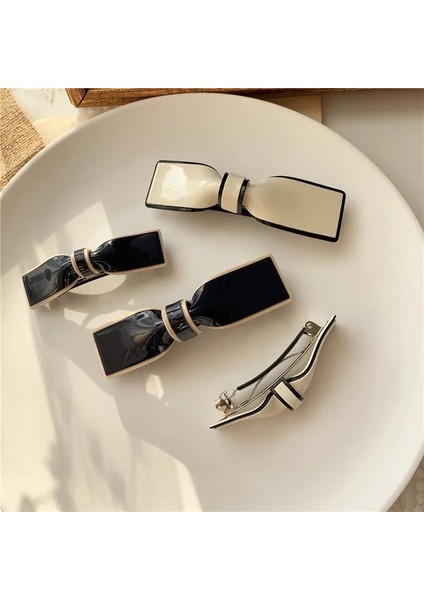 Asetik Zarif Yay Tokalarım Kadınlar Için Kız Tokalar Saç Klipleri Kore El Yapımı Baş Aşınma Aksesuarları Bayan Ofis (Yurt Dışından) indirimleri