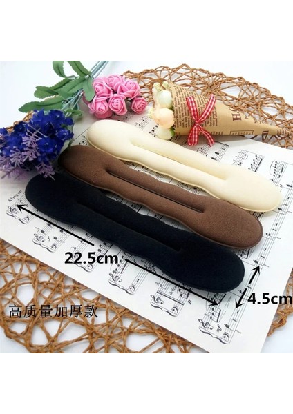 Moda Saç Topuz Makinesi Çörek Sihirli Köpük Sünger Kolay Büyük Halka Saç Şekillendirici Araçları Saç Modeli Saç Aksesuarları Kızlar Kadınlar Için (Yurt Dışından)