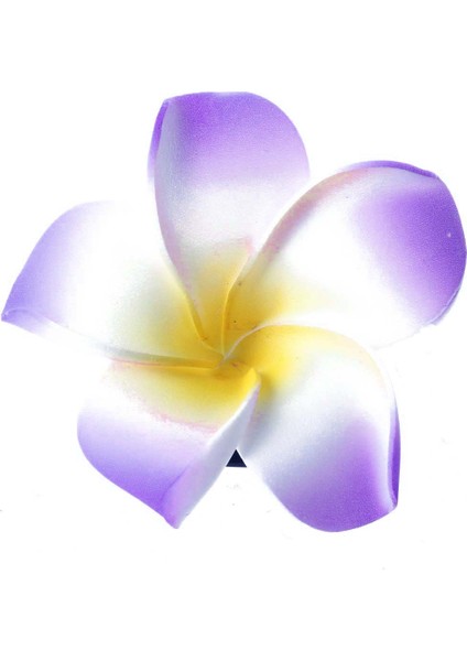 Kadın Kız Plumeria Çiçek Köpük Saç Tokası - Pembe (Yurt Dışından)