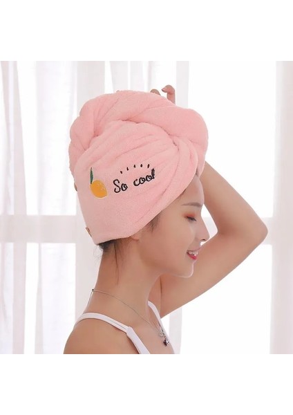 Havlu Kadın Kızın Sihirli Mikrofiber Duş Başlığı Havlu Banyo Şapkaları Kadınlar Için Kuru Saç Bonesi Hızlı Kuruyan Yumuşak Bayan Türban Kafa (Yurt Dışından) fırsatları