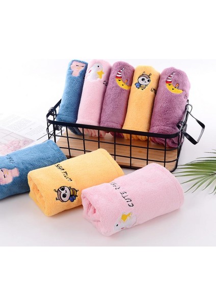 Ev Kuru Saç Havlusu Mikrofiber Kalın Mercan Polar Emici Çabuk Kuruyan Kap Hapsetme Kap Kadın Çantası Türban Duş Başlığı (Yurt Dışından)