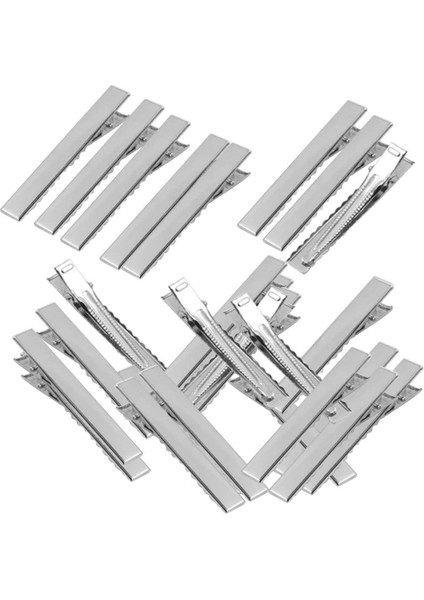 5X50 Adet Çeşitli Boyut Düz Tek Uçlu Metal Timsah Saç Klipleri 56MM (Yurt Dışından) modelleri