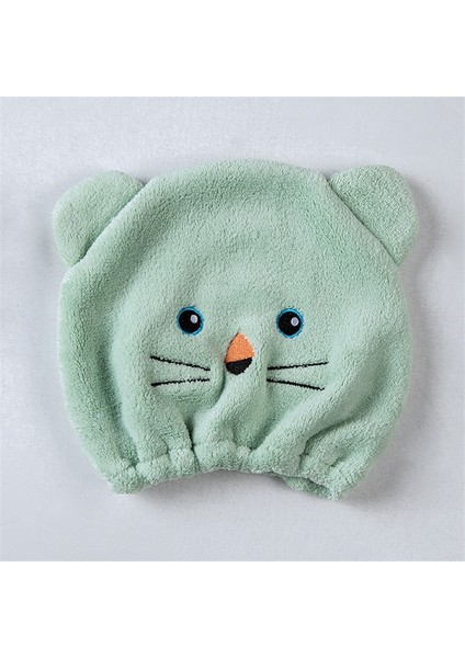 Saç Kurutma Şapka 25*21 cm Saç Havlu Kap Şapka Banyo Şapkası Mikrofiber Katı Havlu Kapağı Süper Emme Türban Saç Kuru Kap Çocuklar Için (Yurt Dışından) indirimleri