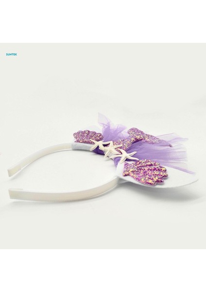 Zarif Headdress Fotoğraf Sahne Hairband Saç Aksesuarları Başlıklar Kafa Bandı Cosplay Sahne Performansı Günlük Parti Dekoru, Amaranth (Yurt Dışından) modelleri