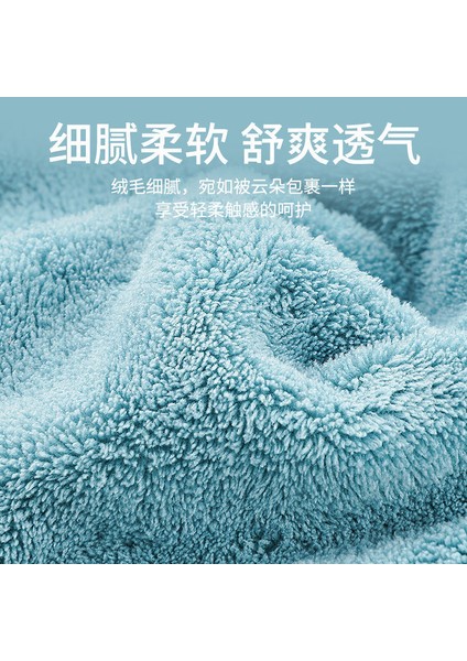 Kadın Saç Havlusu Kızın Sihirli Mikrofiber Duş Kuru Saç Bonesi Banyo Banyo Şapkaları Çabuk Kuruyan Yumuşak Bayan Türban Kafası (Yurt Dışından)