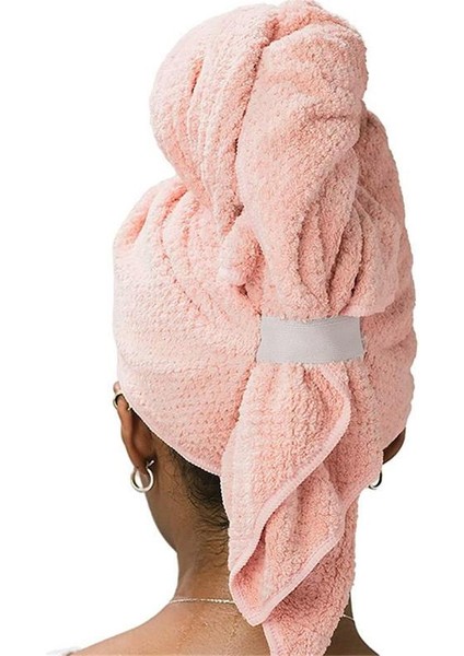Saç Türbanlar Islak Saçlar Için Mikrofiber Saç Kuru Havlu Büyük Mercan Polar Havlu Sarma Süper Emici Hızlı Kuru Saç Türban Kadın (Yurt Dışından) indirimleri