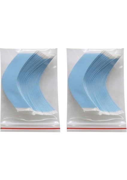 Jaerbee 72 Adet/grup Güçlü Saç Peruk Bant Çift Yapışkanlı Uzatma Bant Şeritleri Su Geçirmez Peruk/dantel Ön Peruk Filmi cc Şekli (Yurt Dışından)