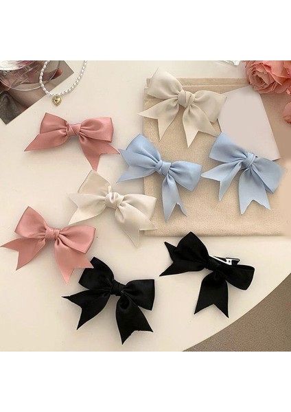 Adet Bez Yay Saç Klipleri Jk Kızlar Tokalarım Sevimli Saç Aksesuarları Çocuklar Siyah Beyaz Kurdele Kadın Tokalar Toka Sıcak (Yurt Dışından) fiyatları