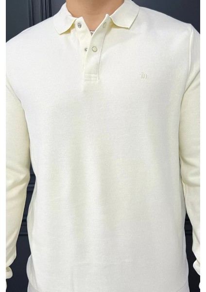 Gömlek Yaka Erkek Swetshirt P-00014409 fırsatları