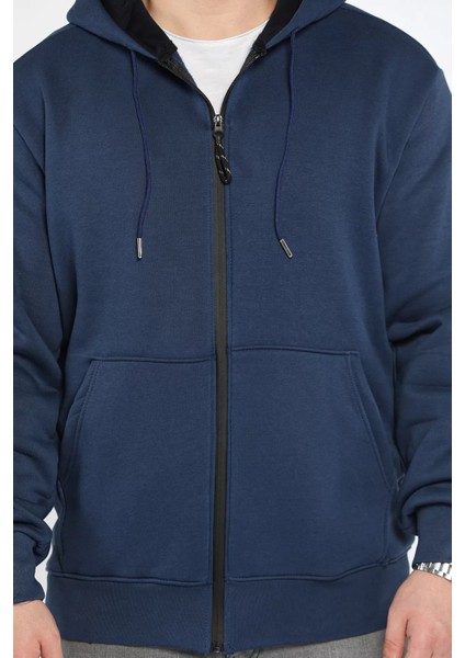Erkek Kapüşonlu Şardonlu Sweatshirt modelleri