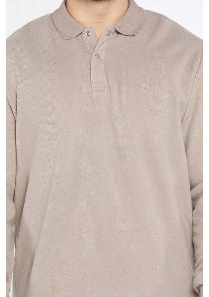 Gömlek Yaka Erkek Swetshirt P-00014409