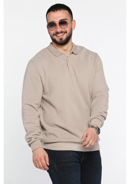 Gömlek Yaka Erkek Swetshirt P-00014409 fiyatları