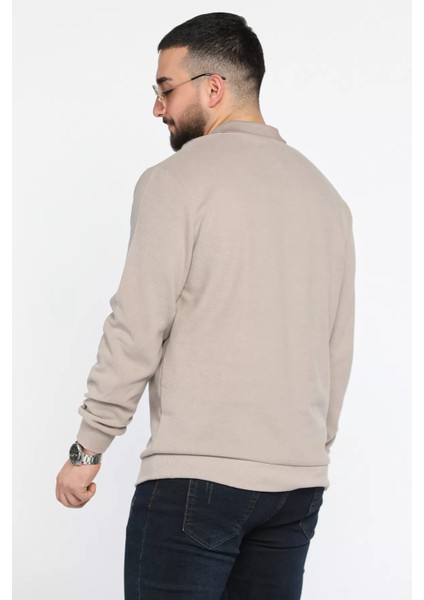 Gömlek Yaka Erkek Swetshirt P-00014409 modelleri