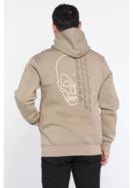 Üç Iplik Şardonlu Kanguru Cepli Erkek Sweatshirt fiyatları