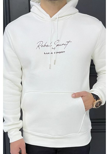 Üç Iplik Şardonlu Kanguru Cepli Erkek Sweatshirt modelleri
