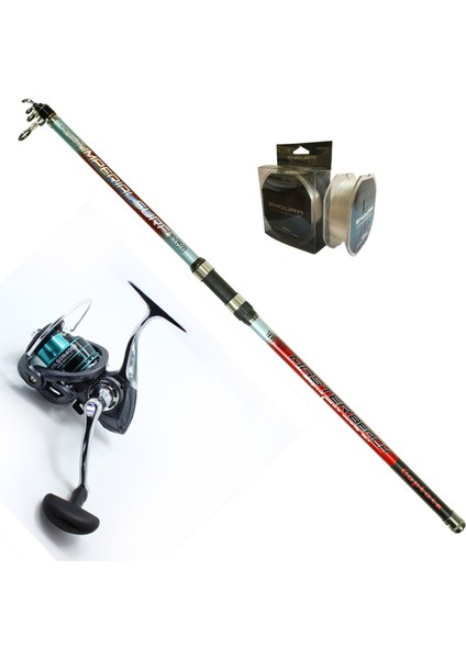 1670390 Tele Surf Kamış ve Makina Olta Seti 390CM.