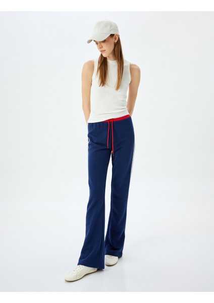 Slim Fit Dik Yaka Kolsuz Basic Tanktop