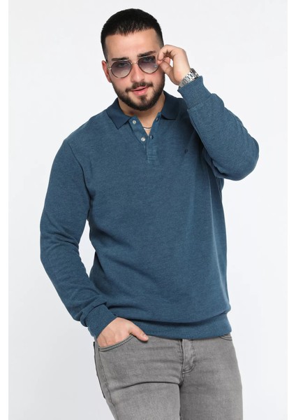 Gömlek Yaka Erkek Swetshirt P-00014409 fiyatları