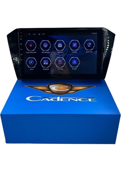 Passat B8 2015-2019 Cadence 6-128 (Sim Kartlı) 360 Cam Destekli Pro Oem Multimedia