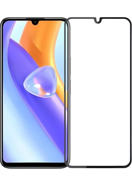 Xiaomi Redmi 13C Uyumlu Tam Kaplayan Premium Ekran Koruyucu Cam Anti-Static Özellikli Siyah Çerçeveli