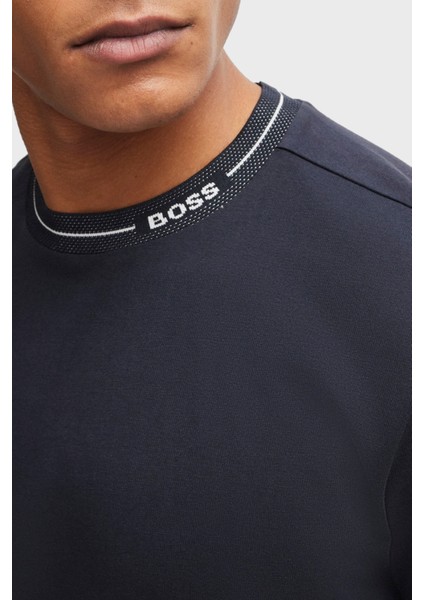 Logolu Bisiklet Yaka Regular Fit Pamuklu Jarse T Shirt Erkek T Shirt 50512867 402 fiyatları