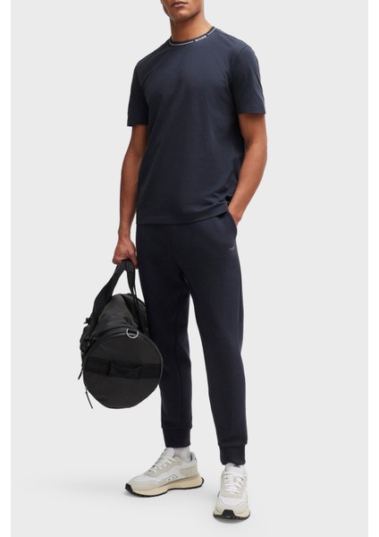 Logolu Bisiklet Yaka Regular Fit Pamuklu Jarse T Shirt Erkek T Shirt 50512867 402 modelleri