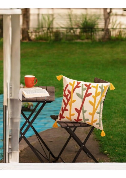 Punch Nakışlı Kırlent Bambu 43x43 2Adet fiyatları