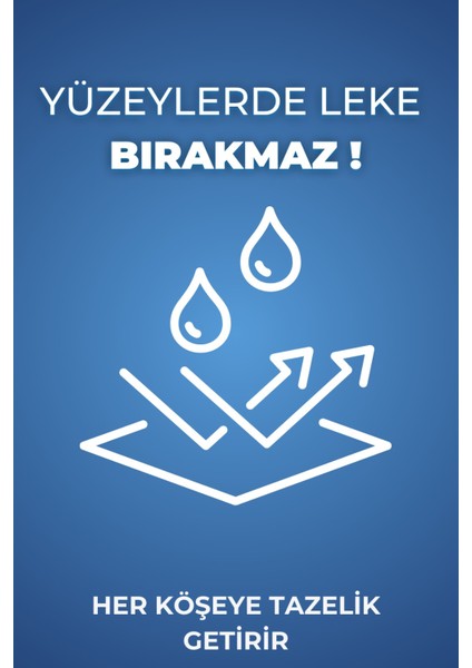 Gül Bahçesi Kokulu Akıllı Robot Süpürge Suyu. Yüzey Temizleyici Deterjanı 250ML.