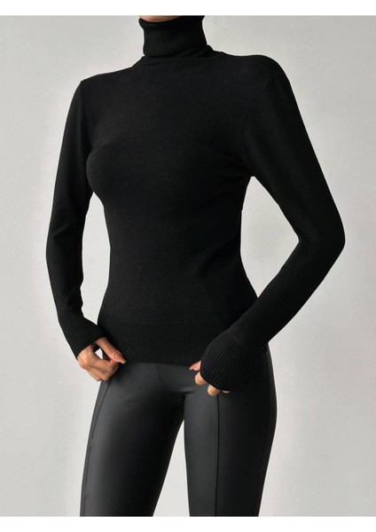 Kadın Boğazlı Body