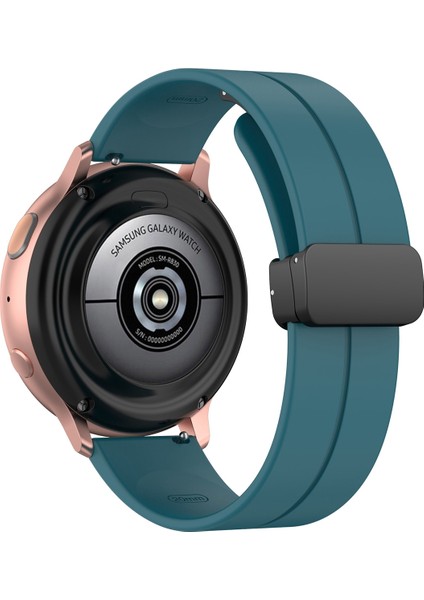 Katlanır Siyah Tokalı Silikon Saat Kordonu 20MM (Yurt Dışından) fiyatları