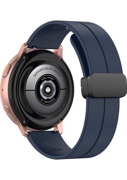 Katlanır Siyah Tokalı Silikon Saat Kordonu 20MM (Yurt Dışından) fiyatları