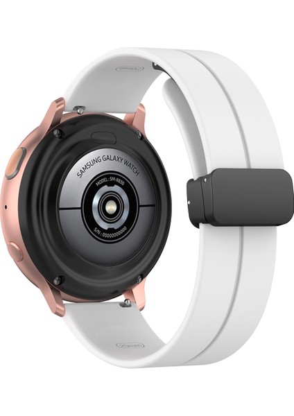 Katlanır Siyah Tokalı Silikon Saat Kordonu 20MM (Yurt Dışından) fiyatları