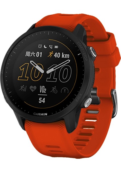 Garmin Forerunner 955 Için Dimi Silikon Saat Kayışı (Yurt Dışından)